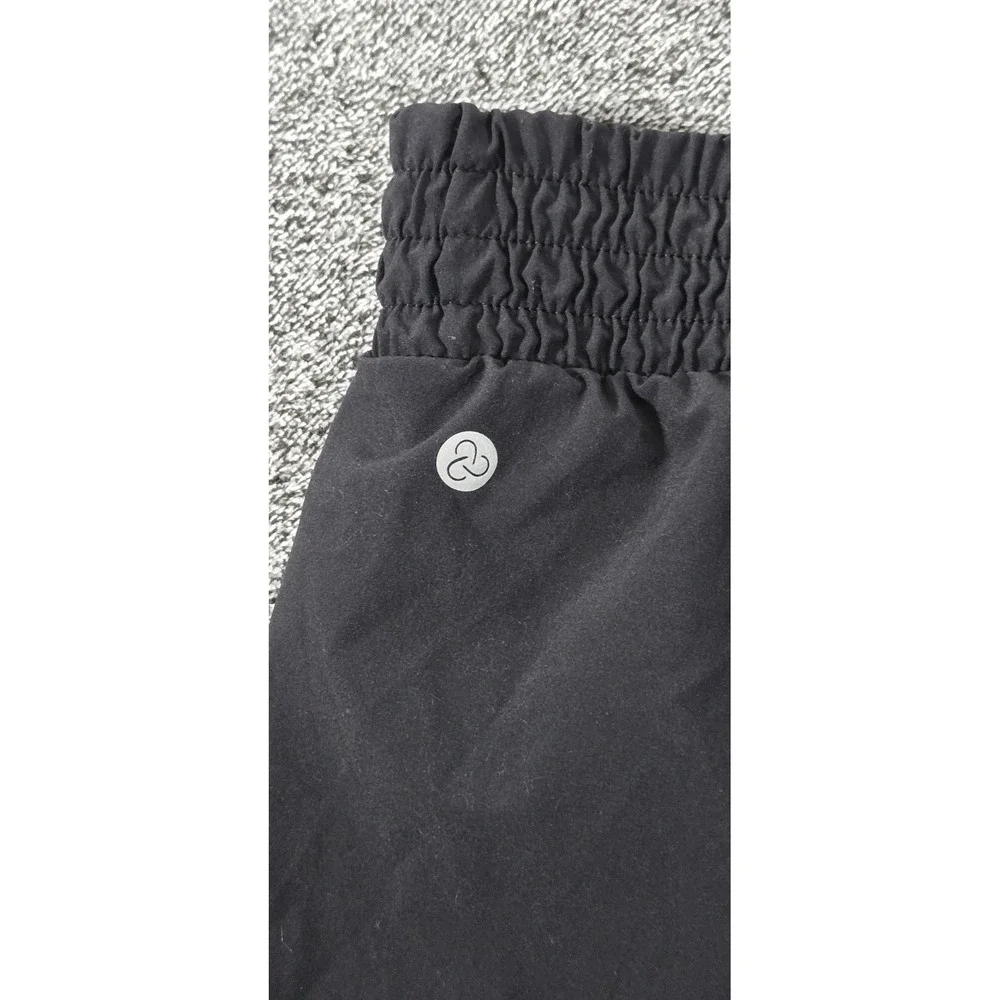 Zella Women Black Athletic‎ Runnjng Yoga Sports Shorts Sz Medium 28x3